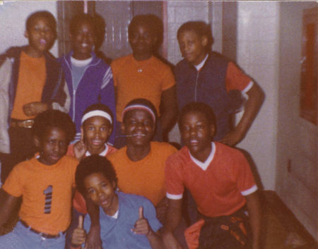 4-H Seely Mccord basketball team in 1979-1980.