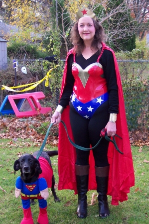 Wonder Woman & Super Dog