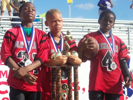 My son Tyson on the right