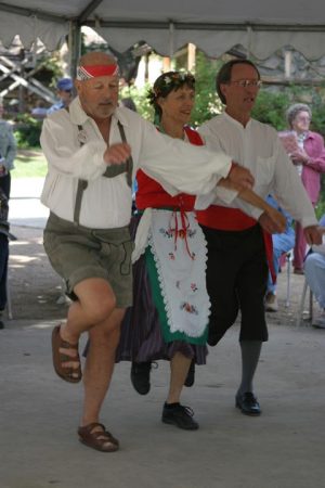 international folk dance performance