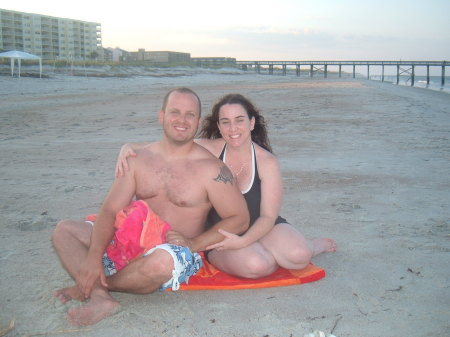 Ken and Me at the beach - 2007