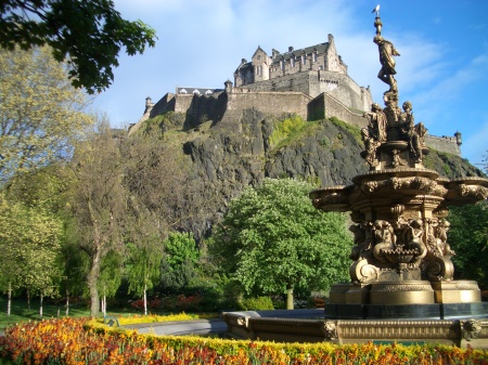 Edinborough Castle, Edinborough Scotland