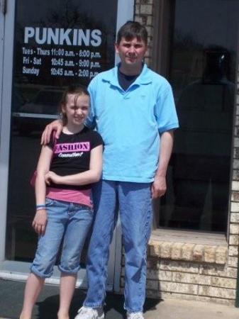 Megan & her silly Daddy, 2007 Texas trip.