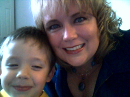 My gorgeous son and me!