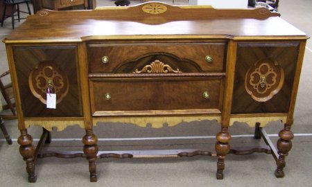 1920's Walnut Buffet