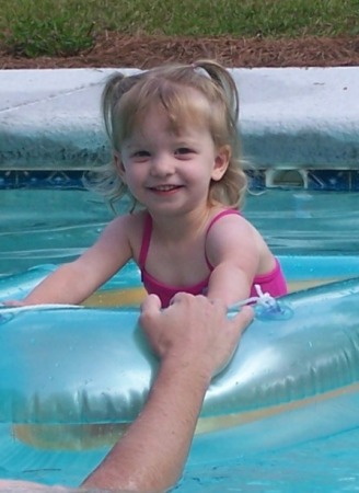 Alli at the Pool, Summer '07