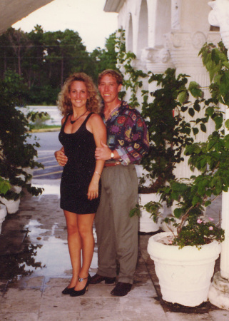 Julie and Richard in the Bahamas 1996