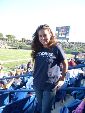 at a game...October 2007