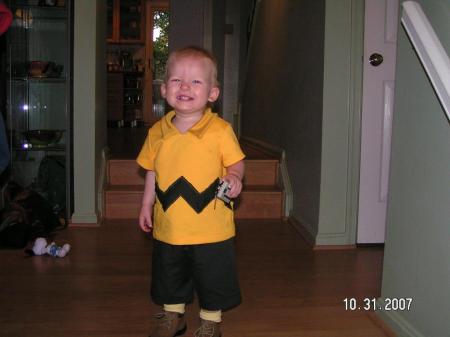 Charles as.... Charlie Brown!