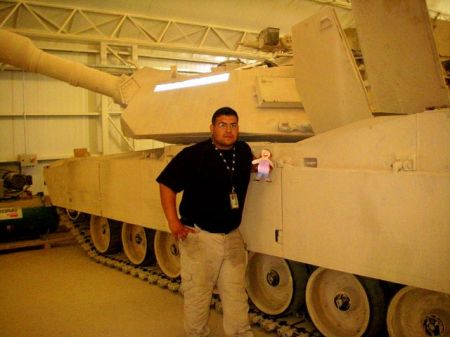 M1 ABRAMS; Camp Fallujah, Iraq