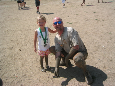 Muddy Buddy Race with me daughter