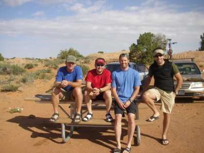 Camping with friends in Moab, Utah- May, 2006