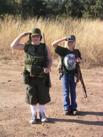 Benno Jr. & Desirei, Hunting in the Ortegas Oct 2004