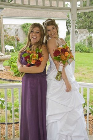 Amanda and her Maid of Honor