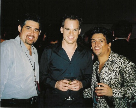 Me, my partner Ruben & Michael C Hall