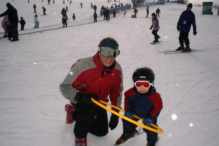 Nick's First Ski Lesson (Winter 2007)