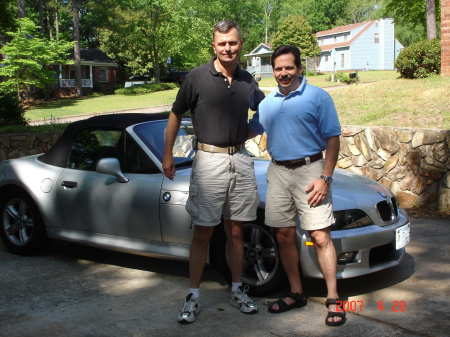 With Scott Federman in Georgia