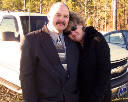 The "old" Tim & Kim :) after Andy's funeral