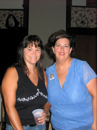 Annette (Hamm) Bush and Tracey (Poe) Guipe