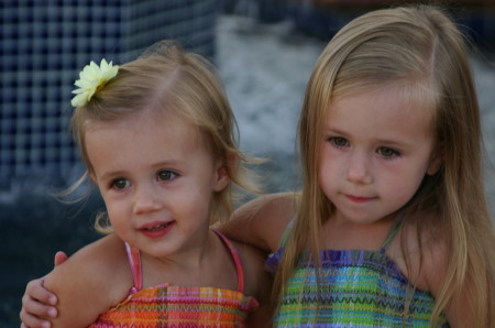 My Girls..Amanda and Carys