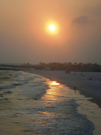 sunset - mexico city beach (fl)