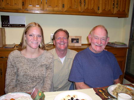 Suzanne me and my Dad!
