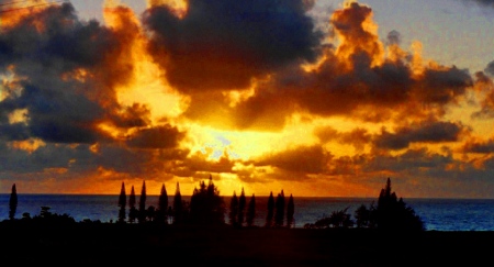 Hana Sunrise..same day as Kapalua Sunset