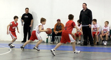 1st year of Travel Basketball.