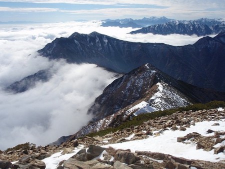 Jiigatake from Kashima Yarigatake