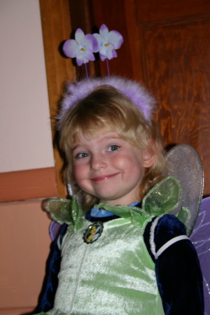 Morgan as Fairy princess