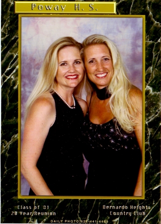 My 20yr Reunion w/my sister, Debbi