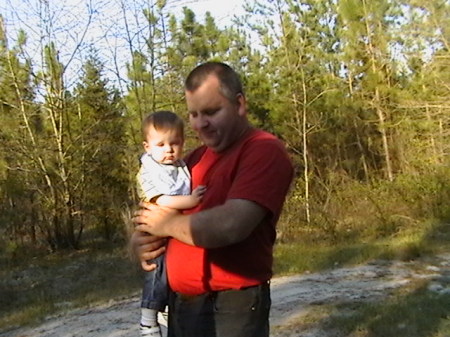 My husband and our son
