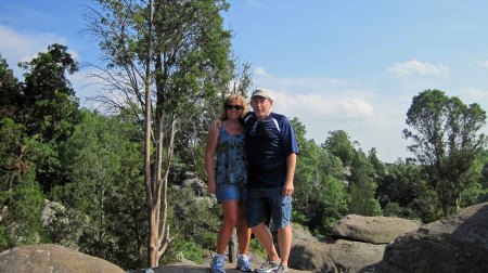 Karen and I at Garden of the Gods