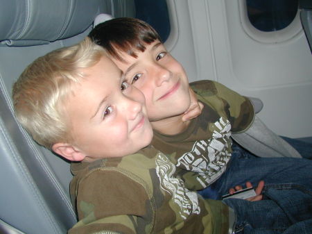 Justin and Jordan November 2007