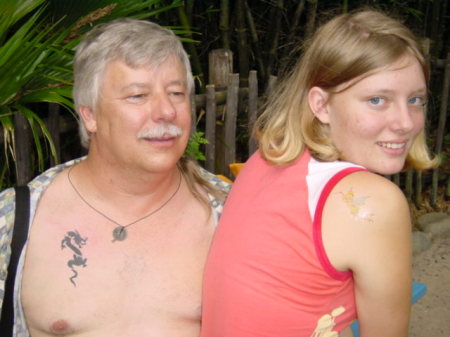 Emily and her dad get tattooed