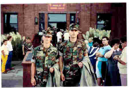 leaving parris Island - 3 months later