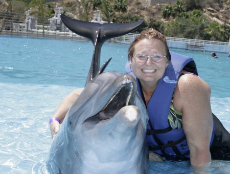 Cobo Dolphin Swim.  3/2007