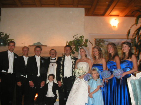 My Son's Brian Wedding to Erin in Napa Valley