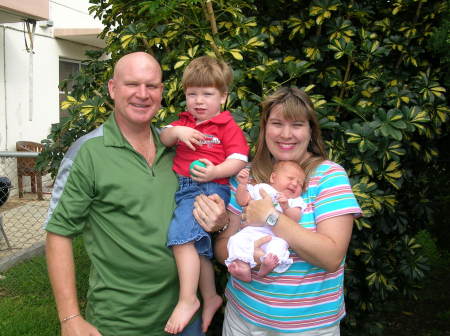 The Haas Family in Okinawa