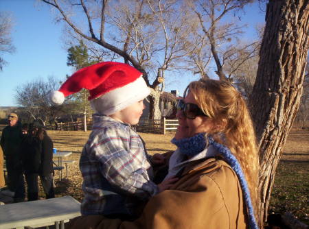 Zac and Mema. 1/07