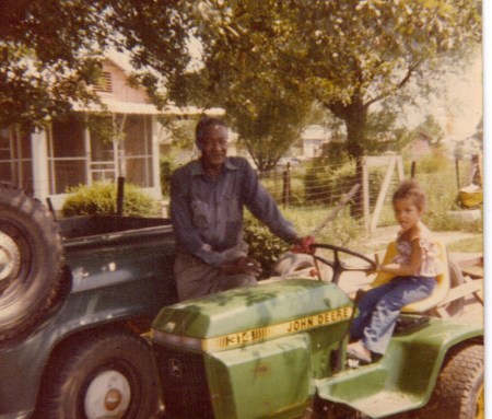 Cousin Jessie William and my kid Tasha  (1980)