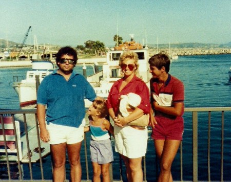 Butch & Carol and kids Heather and John 1982