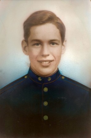 My father, Eddie Johnson, as a Marine in WW2
