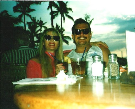 My wife and I in Hawaii