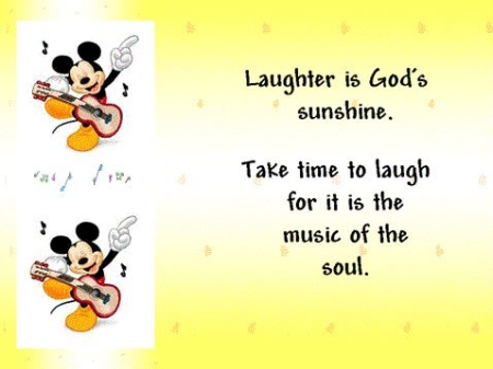 laughing mickey mouse