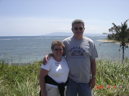 Diane & Larry on Molokai