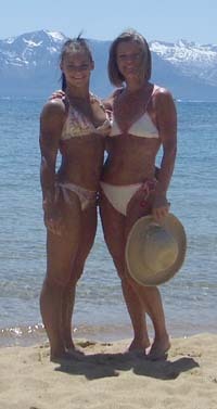 My youngest and Me at Tahoe '06