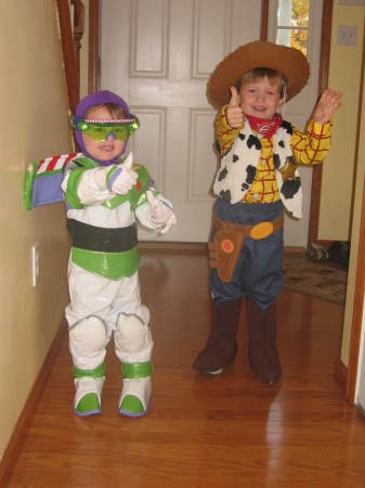 Buzz and Woody on Halloween 2007!