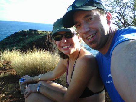 Hiking on the Island of Lanai, HI