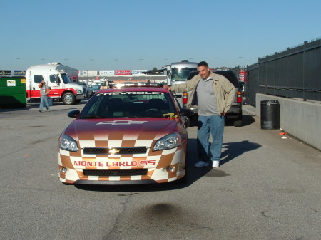 Me with the Official Pace car for the Race Atl. 2007